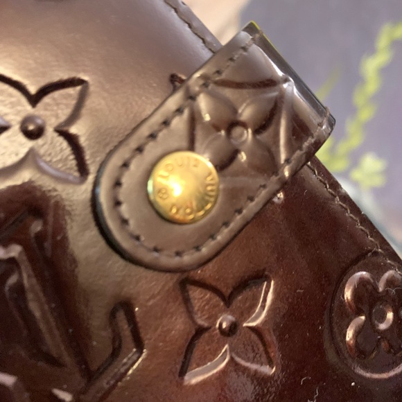 Louis Vuitton Vernis Agenda PM in Ox Blood. AB condition - Picture 6 of 7